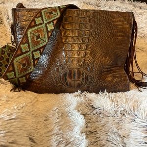 Handmade Alligator Leather Western Purse